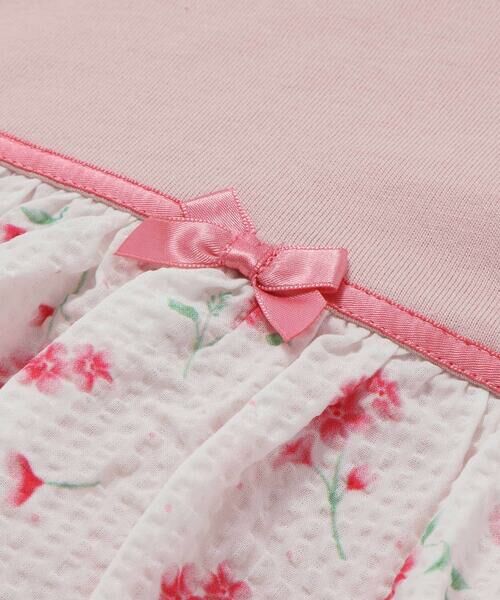 fillot de bebe reduction / フィヨ デュ ベベ ルダクティオン ロンパース | 花柄リップルスカートボディミニ(70~80cm) | 詳細7