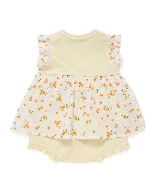 fillot de bebe reduction / フィヨ デュ ベベ ルダクティオン ロンパース | 花柄リップルスカートボディミニ(70~80cm) | 詳細16