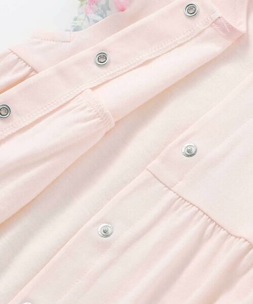 fillot de bebe reduction / フィヨ デュ ベベ ルダクティオン ロンパース | オーガンジー花柄プリントチュニック＋カバーオールセット(70~80cm) | 詳細11