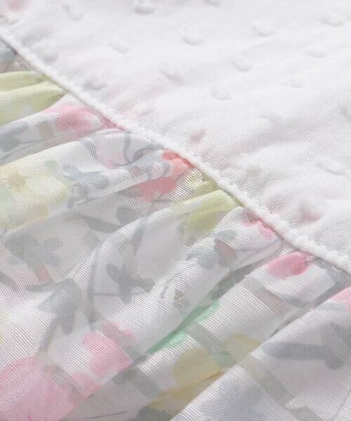 fillot de bebe reduction / フィヨ デュ ベベ ルダクティオン ロンパース | オーガンジー花柄プリントチュニック＋カバーオールセット(70~80cm) | 詳細19