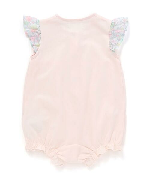 fillot de bebe reduction / フィヨ デュ ベベ ルダクティオン ロンパース | オーガンジー花柄プリントチュニック＋カバーオールセット(70~80cm) | 詳細5