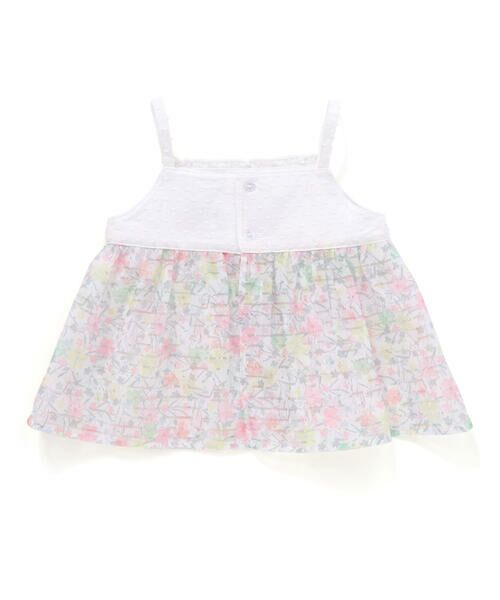 fillot de bebe reduction / フィヨ デュ ベベ ルダクティオン ロンパース | オーガンジー花柄プリントチュニック＋カバーオールセット(70~80cm) | 詳細6