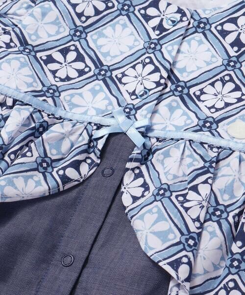 fillot de bebe reduction / フィヨ デュ ベベ ルダクティオン ロンパース | 【お揃い】BeBe復刻アーカイブタイル柄ボディミニ(70~80cm) | 詳細6