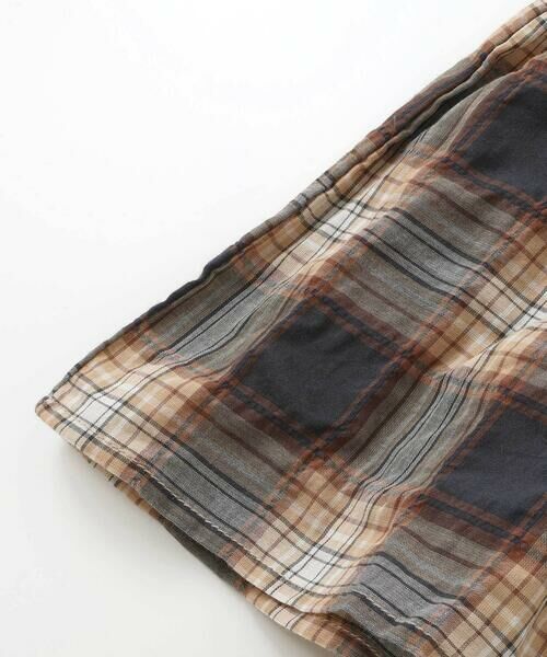 fillot de bebe reduction / フィヨ デュ ベベ ルダクティオン セットアップ | 【お揃い/オーガニック】チェックチュニック＆ブルマセット(70~90cm) | 詳細14