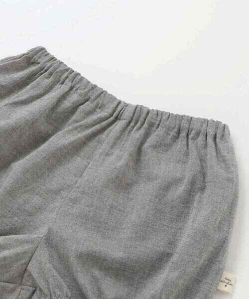 fillot de bebe reduction / フィヨ デュ ベベ ルダクティオン セットアップ | 【お揃い/オーガニック】チェックチュニック＆ブルマセット(70~90cm) | 詳細16