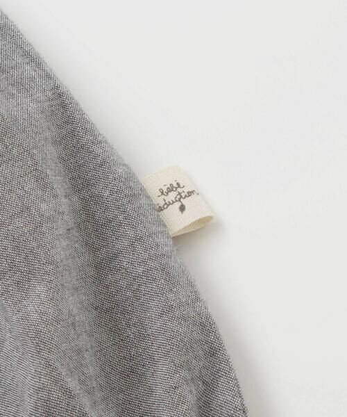 fillot de bebe reduction / フィヨ デュ ベベ ルダクティオン セットアップ | 【お揃い/オーガニック】チェックチュニック＆ブルマセット(70~90cm) | 詳細20