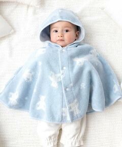 fillot de bebe reduction / フィヨ デュ ベベ ルダクティオン ベビー・キッズウエア | 【お揃い】パイルクマジャガードマント(50~90cm)