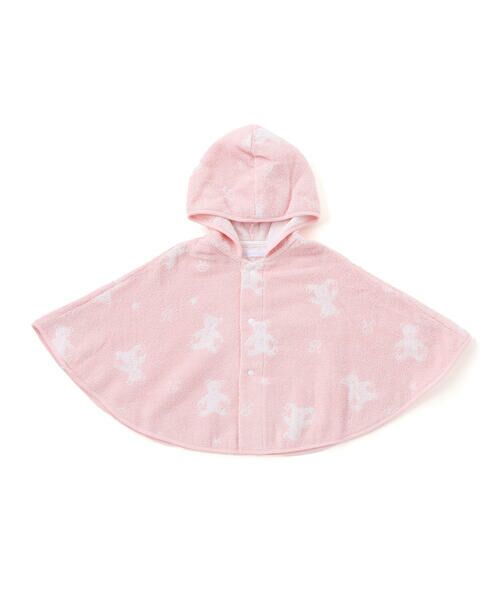 fillot de bebe reduction / フィヨ デュ ベベ ルダクティオン ベビー・キッズウエア | 【お揃い】パイルクマジャガードマント(50~90cm) | 詳細1