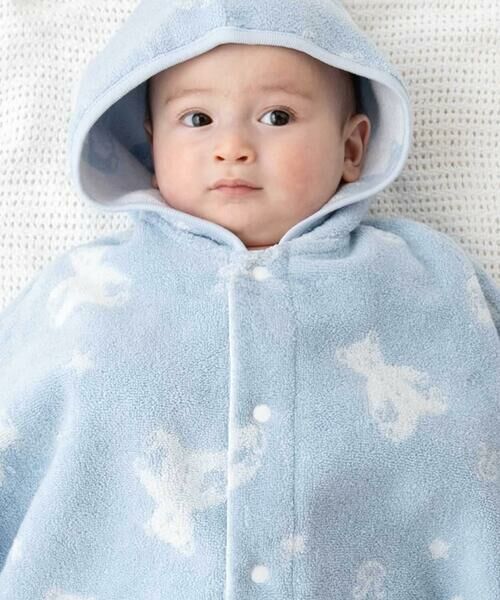 fillot de bebe reduction / フィヨ デュ ベベ ルダクティオン ベビー・キッズウエア | 【お揃い】パイルクマジャガードマント(50~90cm) | 詳細5