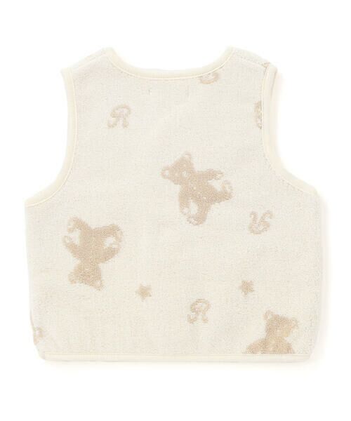 fillot de bebe reduction / フィヨ デュ ベベ ルダクティオン ベビー・キッズウエア | 【お揃い】パイルクマジャガードベスト(60~80cm) | 詳細15