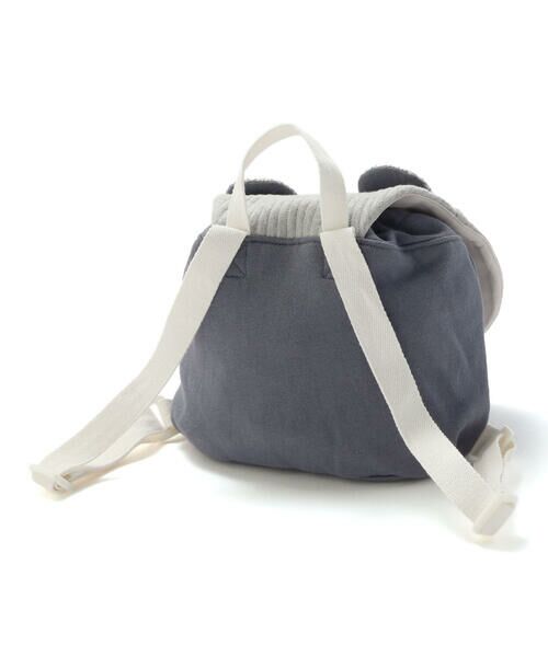 fillot de bebe reduction / フィヨ デュ ベベ ルダクティオン ベビー・キッズグッズ | ミニ裏毛クマ耳リュック | 詳細11