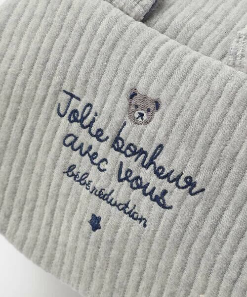 fillot de bebe reduction / フィヨ デュ ベベ ルダクティオン ベビー・キッズグッズ | ミニ裏毛クマ耳リュック | 詳細12