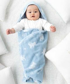 fillot de bebe reduction / フィヨ デュ ベベ ルダクティオン ベビー・キッズウエア | 【お揃い】パイルクマジャガードおくるみ