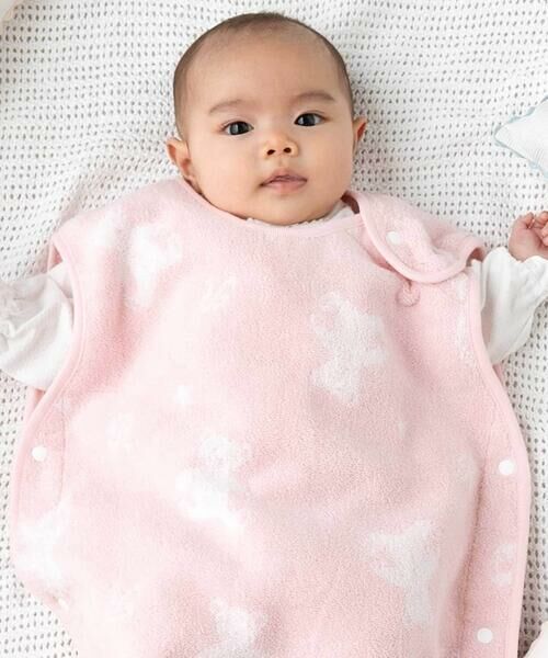 fillot de bebe reduction / フィヨ デュ ベベ ルダクティオン ベビー・キッズウエア | 【お揃い】パイルクマジャガードスリーパー(50~90cm) | 詳細1