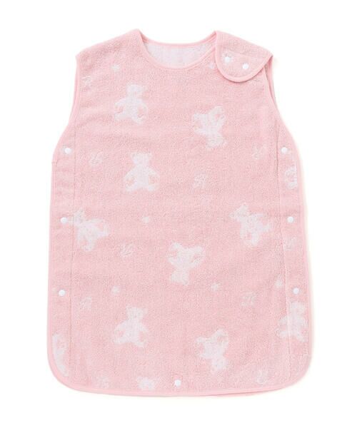 fillot de bebe reduction / フィヨ デュ ベベ ルダクティオン ベビー・キッズウエア | 【お揃い】パイルクマジャガードスリーパー(50~90cm) | 詳細2