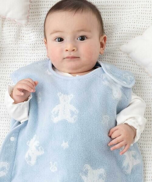 fillot de bebe reduction / フィヨ デュ ベベ ルダクティオン ベビー・キッズウエア | 【お揃い】パイルクマジャガードスリーパー(50~90cm) | 詳細5