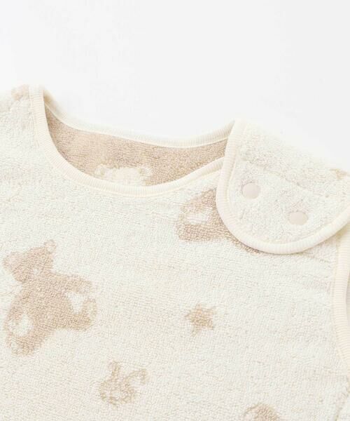 fillot de bebe reduction / フィヨ デュ ベベ ルダクティオン ベビー・キッズウエア | 【お揃い】パイルクマジャガードスリーパー(50~90cm) | 詳細11