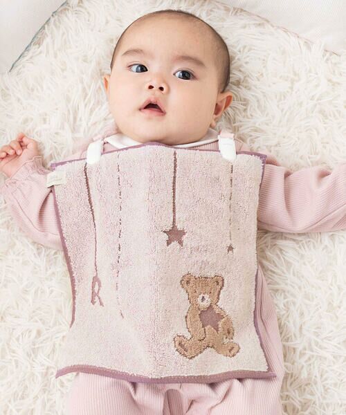 fillot de bebe reduction / フィヨ デュ ベベ ルダクティオン ベビー・キッズグッズ | ルウちゃんジャガードハンカチ | 詳細1