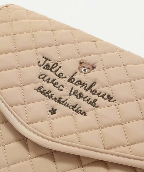 fillot de bebe reduction / フィヨ デュ ベベ ルダクティオン ベビー・キッズグッズ | ナイロンキルトマルチケース | 詳細8