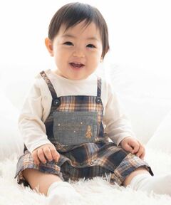 fillot de bebe reduction / フィヨ デュ ベベ ルダクティオン ロンパース | 【お揃い/オーガニック】チェックカバーオール