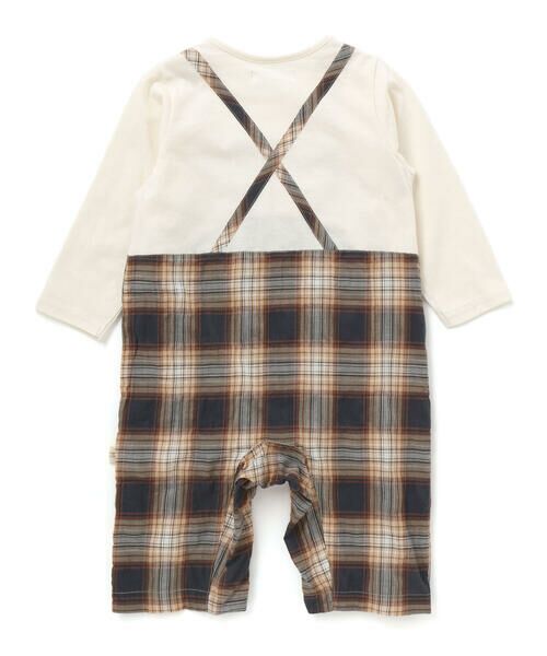 fillot de bebe reduction / フィヨ デュ ベベ ルダクティオン ロンパース | 【お揃い/オーガニック】チェックカバーオール | 詳細4