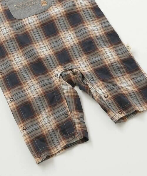 fillot de bebe reduction / フィヨ デュ ベベ ルダクティオン ロンパース | 【お揃い/オーガニック】チェックカバーオール | 詳細9