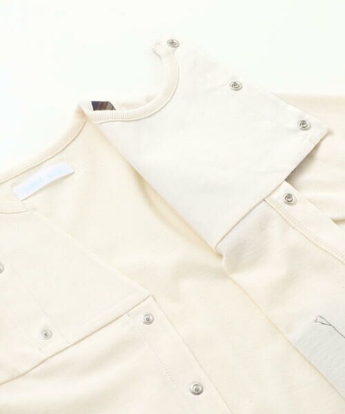 fillot de bebe reduction / フィヨ デュ ベベ ルダクティオン ロンパース | 【お揃い/オーガニック】チェック2WAYオール(50~75cm) | 詳細12