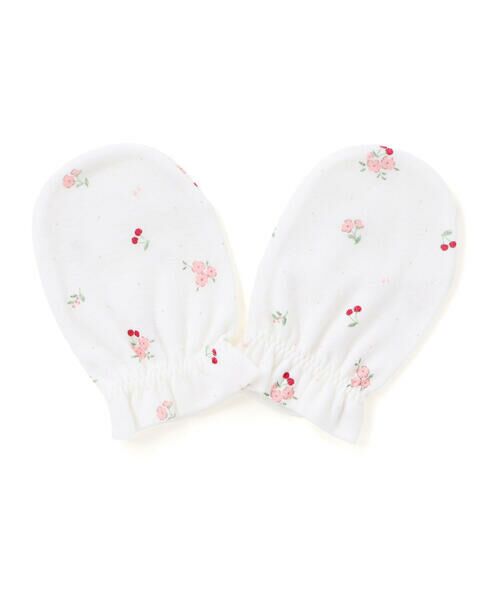 fillot de bebe reduction/フィヨ デュ ベベ ルダクティオン 【日本製】【お揃い】フライスミトン ピンク系 ワンサイズ fillot de bebe reduction/フィヨ デュ ベベ ルダクティオン 【日本製】【お揃い】フライスミトン ピンク系 ワンサイズ