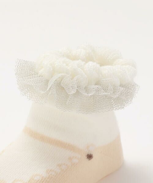 fillot de bebe reduction / フィヨ デュ ベベ ルダクティオン ベビー・キッズグッズ | ラメチュール付きカップソックス(8~13cm) | 詳細5