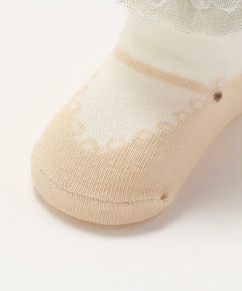 fillot de bebe reduction / フィヨ デュ ベベ ルダクティオン ベビー・キッズグッズ | ラメチュール付きカップソックス(8~13cm) | 詳細6