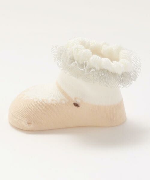 fillot de bebe reduction / フィヨ デュ ベベ ルダクティオン ベビー・キッズグッズ | ラメチュール付きカップソックス(8~13cm) | 詳細7