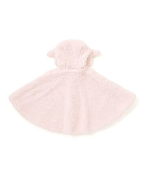 fillot de bebe reduction / フィヨ デュ ベベ ルダクティオン ベビー・キッズウエア | 【お揃い】モコモコ耳付きフードフリースマント(50~90cm) | 詳細12