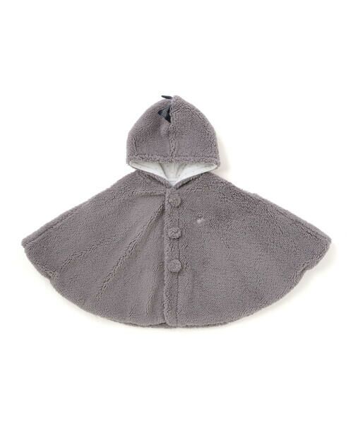 fillot de bebe reduction / フィヨ デュ ベベ ルダクティオン ベビー・キッズウエア | 【お揃い】モコモコ耳付きフードフリースマント(50~90cm) | 詳細23