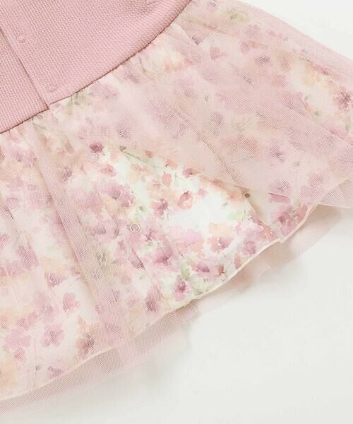 fillot de bebe reduction / フィヨ デュ ベベ ルダクティオン ベビー・キッズウエア | 【お揃い】テレコフェイスチュールチュニック(70~90cm) | 詳細10