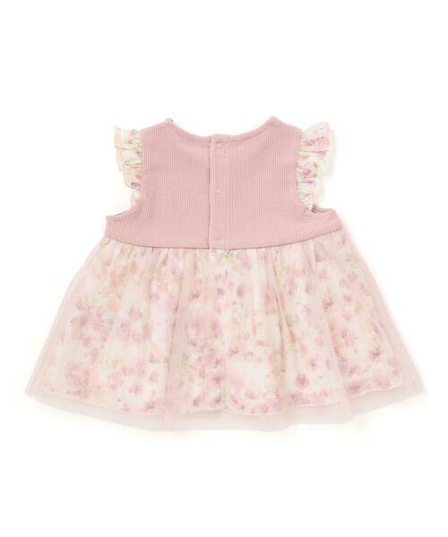 fillot de bebe reduction / フィヨ デュ ベベ ルダクティオン ベビー・キッズウエア | 【お揃い】テレコフェイスチュールチュニック(70~90cm) | 詳細3