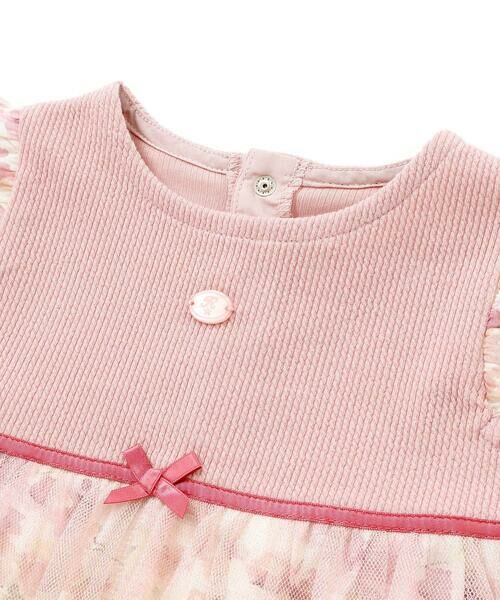 fillot de bebe reduction / フィヨ デュ ベベ ルダクティオン ベビー・キッズウエア | 【お揃い】テレコフェイスチュールチュニック(70~90cm) | 詳細4