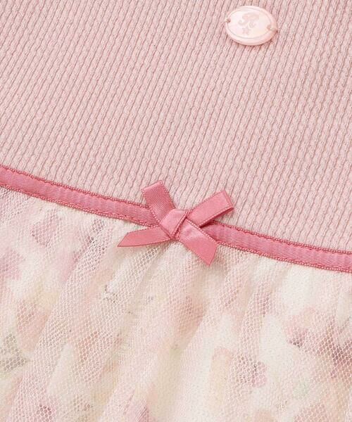fillot de bebe reduction / フィヨ デュ ベベ ルダクティオン ベビー・キッズウエア | 【お揃い】テレコフェイスチュールチュニック(70~90cm) | 詳細6