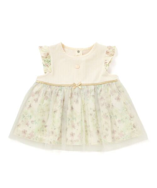 fillot de bebe reduction / フィヨ デュ ベベ ルダクティオン ベビー・キッズウエア | 【お揃い】テレコフェイスチュールチュニック(70~90cm) | 詳細14