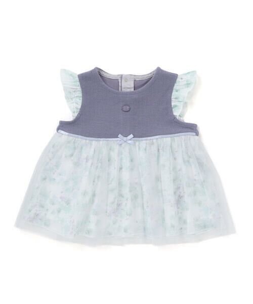 fillot de bebe reduction / フィヨ デュ ベベ ルダクティオン ベビー・キッズウエア | 【お揃い】テレコフェイスチュールチュニック(70~90cm) | 詳細18