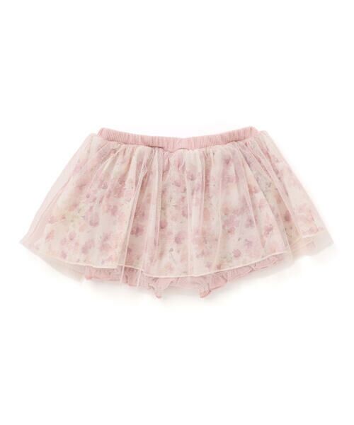 fillot de bebe reduction / フィヨ デュ ベベ ルダクティオン ベビー・キッズウエア | 【お揃い】チュールフラワースカートブルマ(60~90cm) | 詳細3