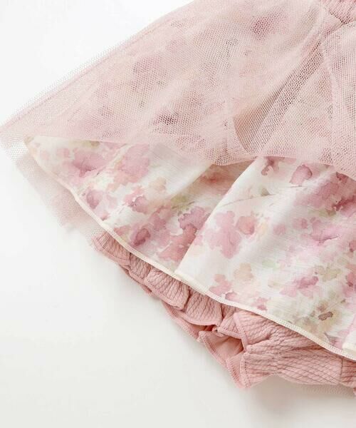 fillot de bebe reduction / フィヨ デュ ベベ ルダクティオン ベビー・キッズウエア | 【お揃い】チュールフラワースカートブルマ(60~90cm) | 詳細5
