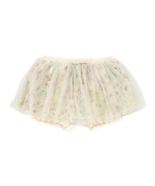 fillot de bebe reduction / フィヨ デュ ベベ ルダクティオン ベビー・キッズウエア | 【お揃い】チュールフラワースカートブルマ(60~90cm) | 詳細6