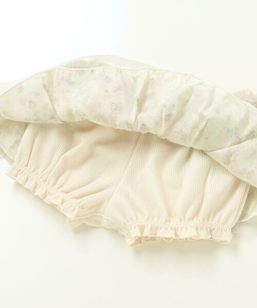 fillot de bebe reduction / フィヨ デュ ベベ ルダクティオン ベビー・キッズウエア | 【お揃い】チュールフラワースカートブルマ(60~90cm) | 詳細8