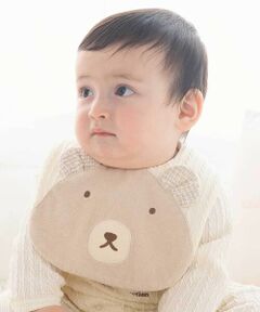 fillot de bebe reduction / フィヨ デュ ベベ ルダクティオン スタイ・ビブ | 【お揃い】くまモチーフ耳付きスタイ