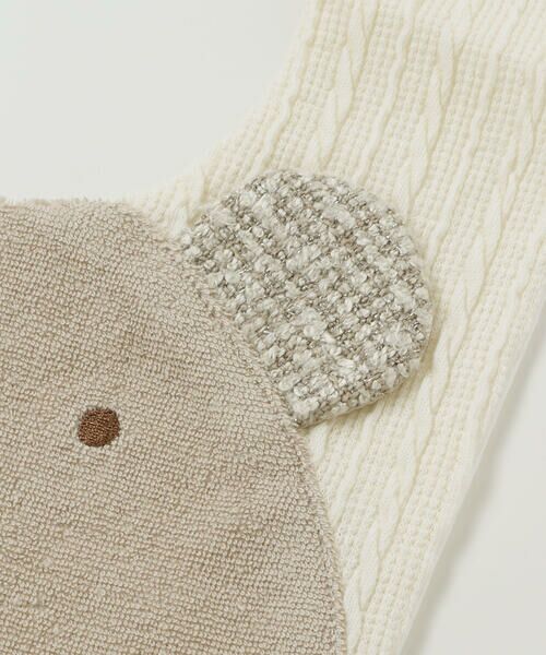 fillot de bebe reduction / フィヨ デュ ベベ ルダクティオン スタイ・ビブ | 【お揃い】くまモチーフ耳付きスタイ | 詳細5