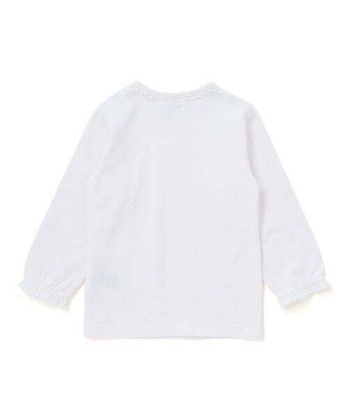 fillot de bebe reduction / フィヨ デュ ベベ ルダクティオン ベビー・キッズウエア | 【お揃い】レーシー天竺長袖Tシャツ(70~90cm) | 詳細3