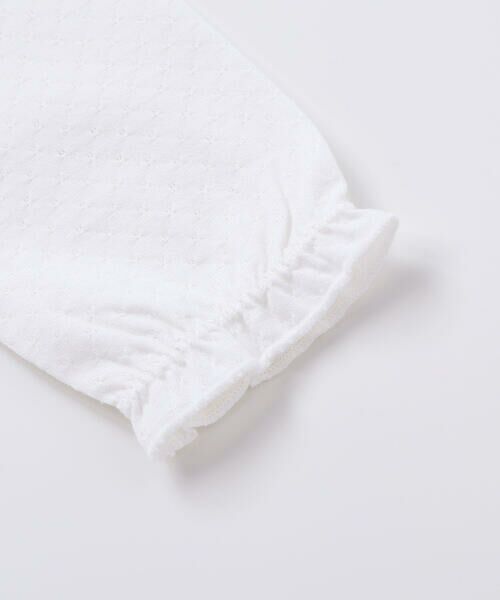 fillot de bebe reduction / フィヨ デュ ベベ ルダクティオン ベビー・キッズウエア | 【お揃い】レーシー天竺長袖Tシャツ(70~90cm) | 詳細6