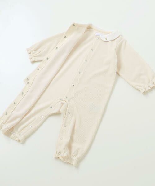 fillot de bebe reduction / フィヨ デュ ベベ ルダクティオン ロンパース | 【お揃い】チュニック付きテレコフェイスカバーオール(70~80cm) | 詳細25