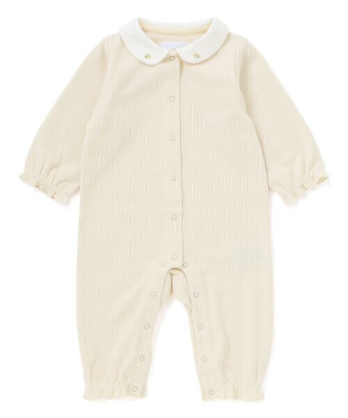 fillot de bebe reduction / フィヨ デュ ベベ ルダクティオン ロンパース | 【お揃い】チュニック付きテレコフェイスカバーオール(70~80cm) | 詳細12