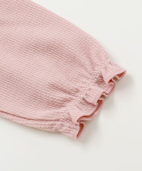 fillot de bebe reduction / フィヨ デュ ベベ ルダクティオン ロンパース | 【お揃い】テレコフェイスチュールフリル2WAYオール(50~75cm) | 詳細11